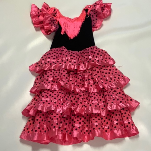 Flamenco Dress, for 6-8 year old - Picture 2 of 2